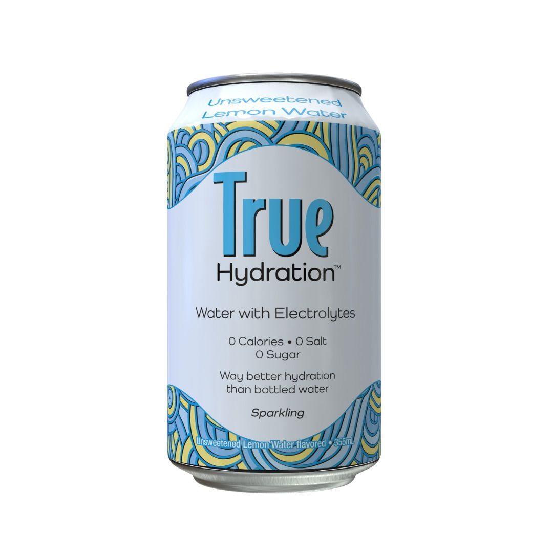 True Hydration Unsweetened Lemon 355ml